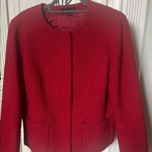 Elegant Red Women's Jacket